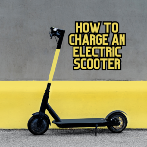 How to Charge an Electric Scooter the Right Way