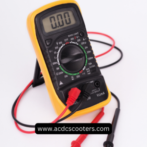 Multimeter for Checking the Voltage of Your E Scooter